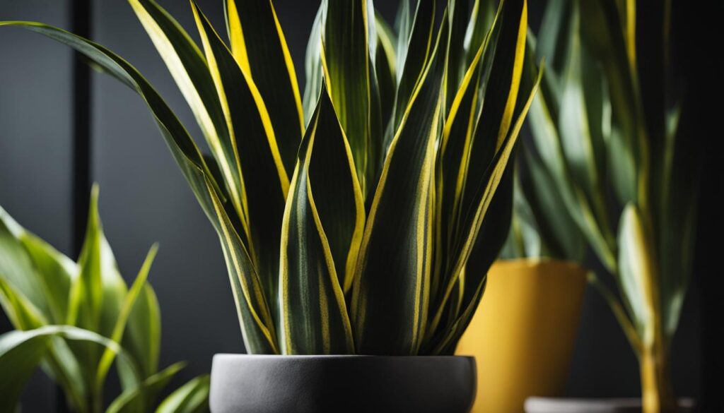 Snake Plant in Low Light