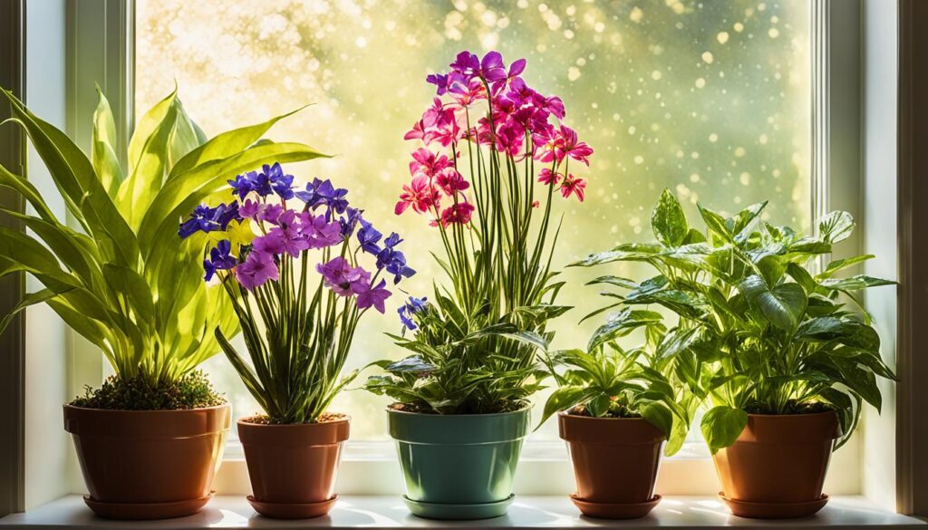 Flowering houseplants