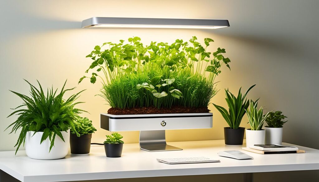 Grasslamp Desktop Garden and Light