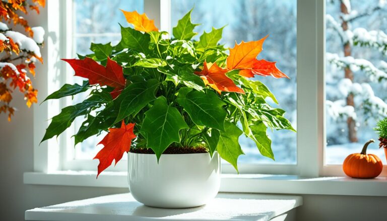 Seasonal indoor plant care
