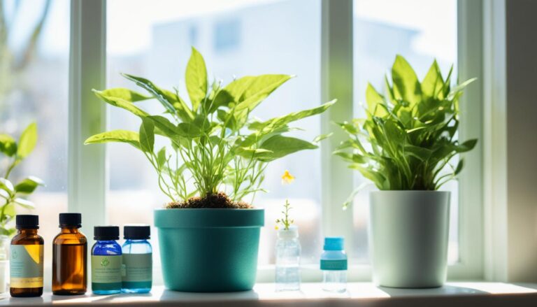 Sustainable indoor plant care