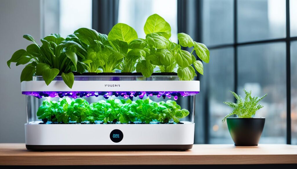 Tabletop hydroponic system