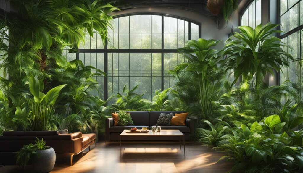 air-purifying indoor plants