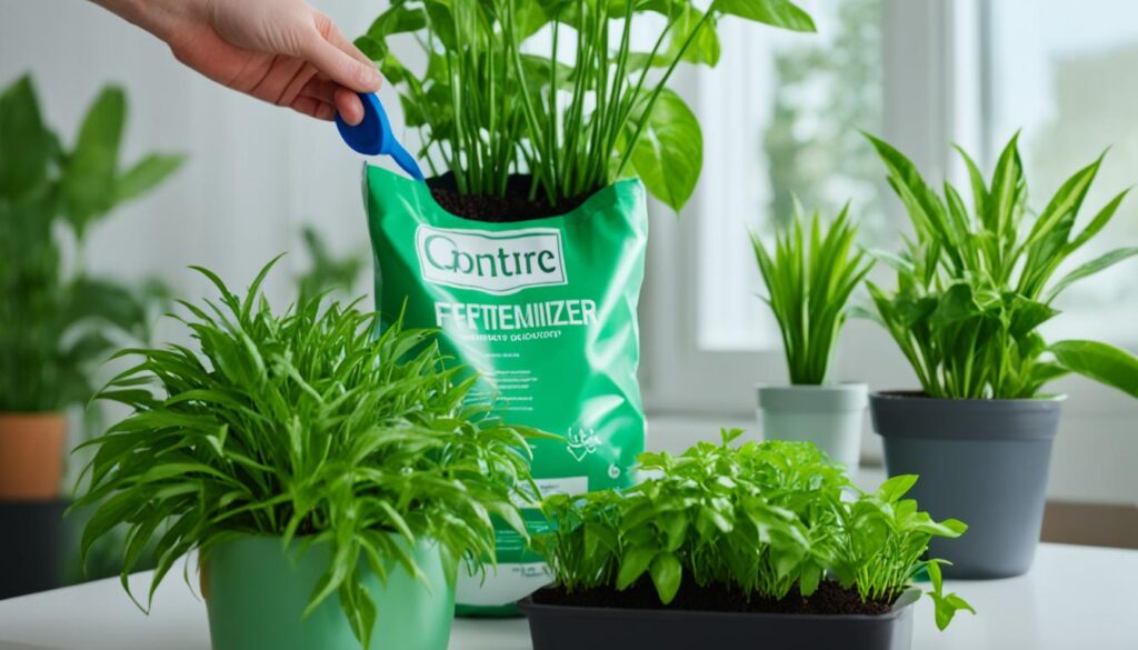 houseplant fertilizing techniques