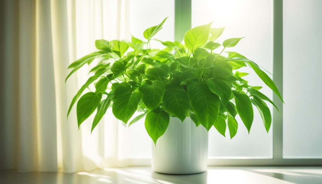 natural light for houseplants