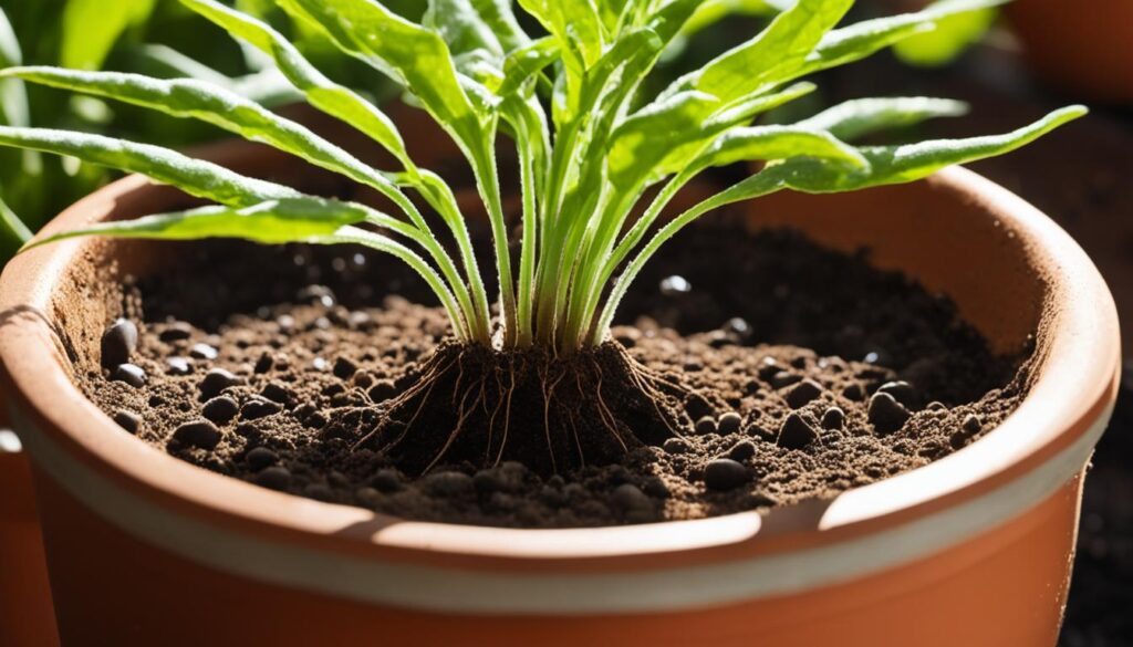 Bottom watering plants