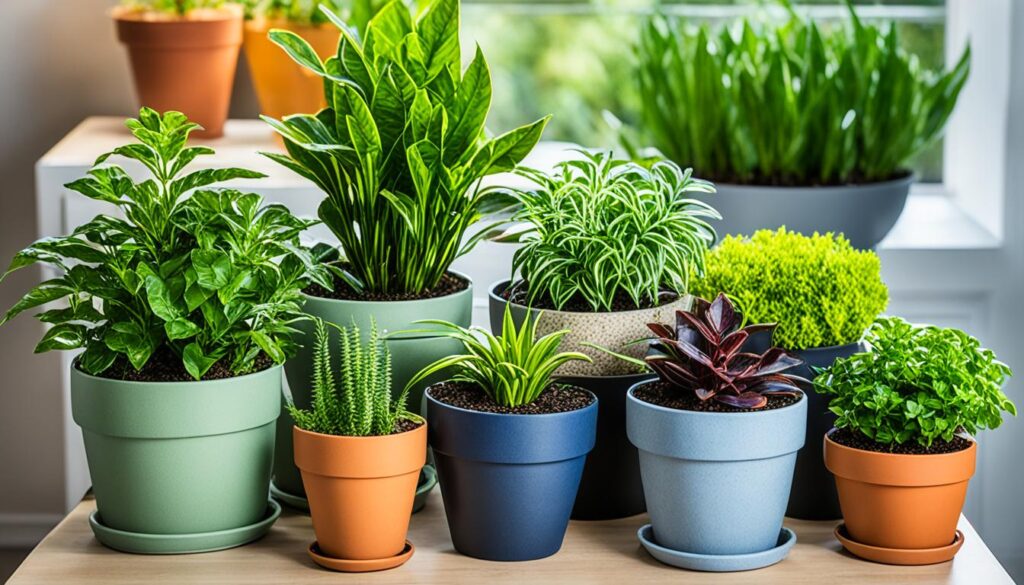 Choosing pot for repotting indoor plants