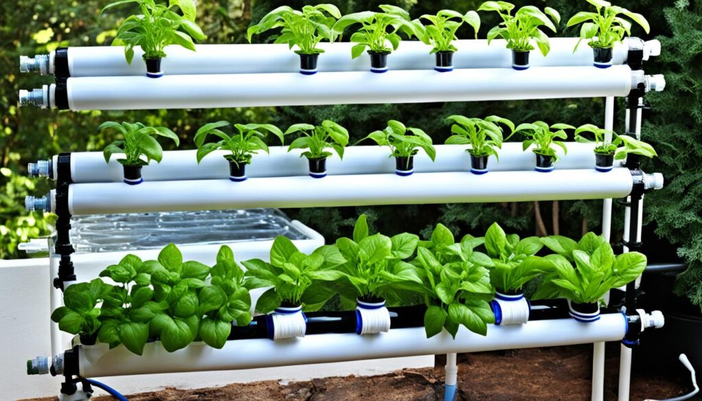 DIY hydroponic setup