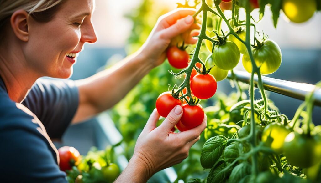 Hydroponic harvesting techniques