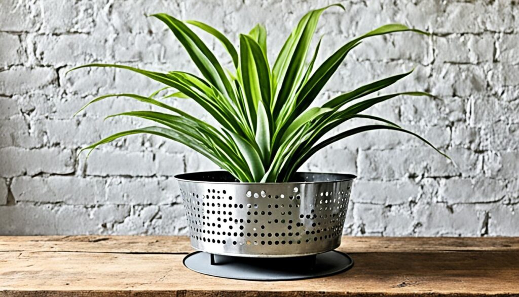 Innovative upcycled planters for indoor spaces