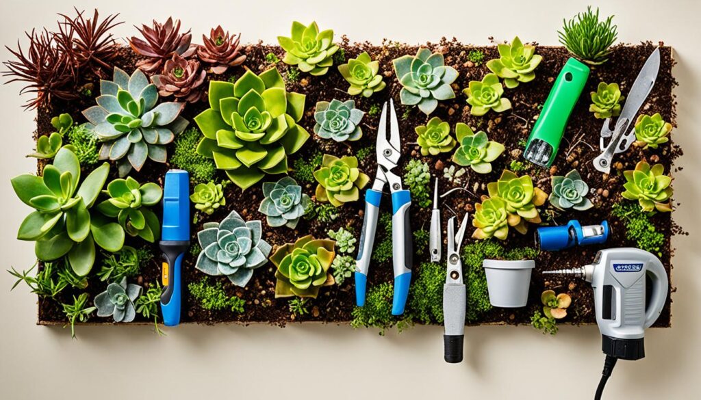 Living wall supplies