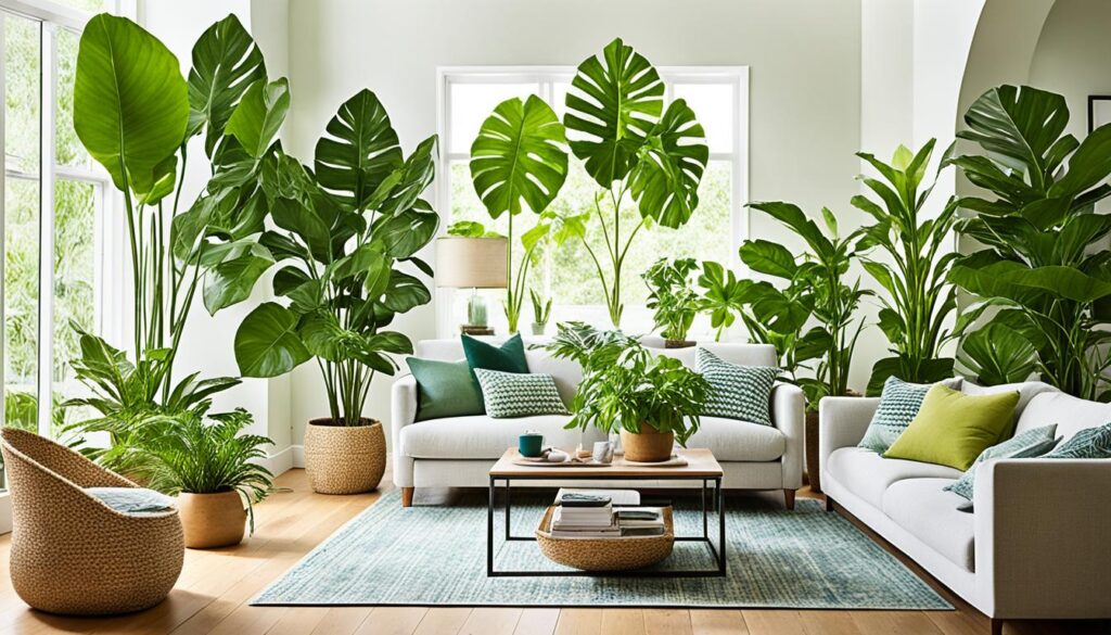 easy-care big leaf indoor plants