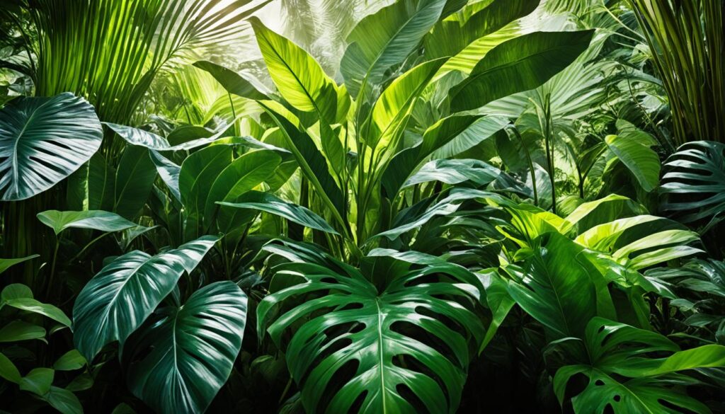 low light big leaf houseplants