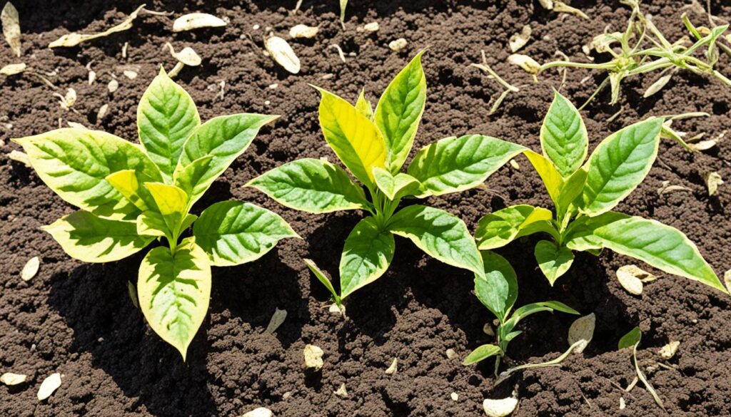 nutrient deficiency plants