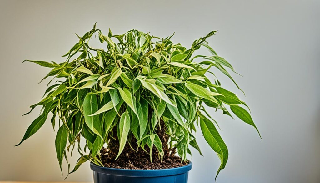 signs of low humidity in plants