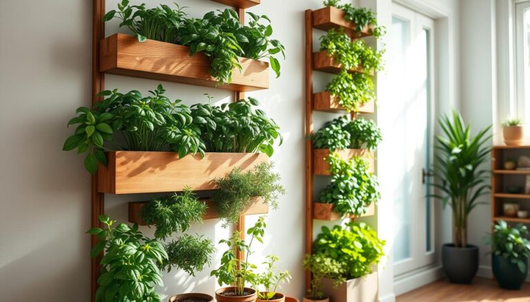 Vertical indoor herb garden guide