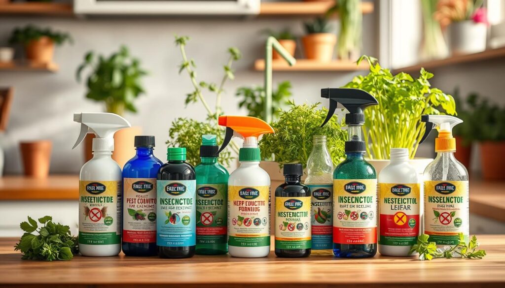 commercial insecticides for indoor herbs