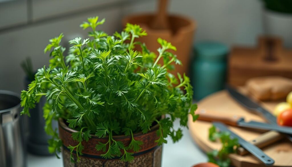 growing parsley indoors