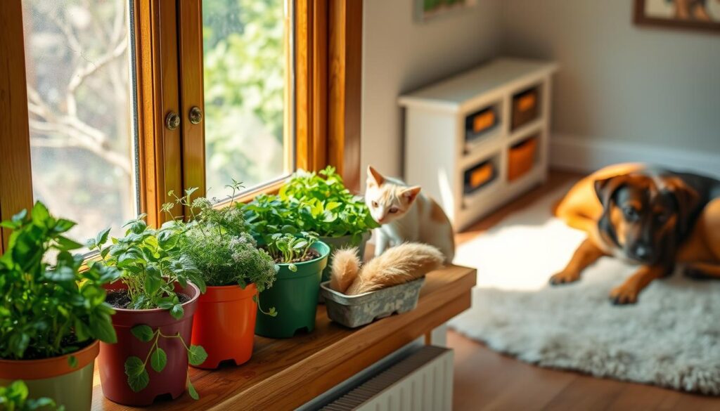 indoor herb garden care