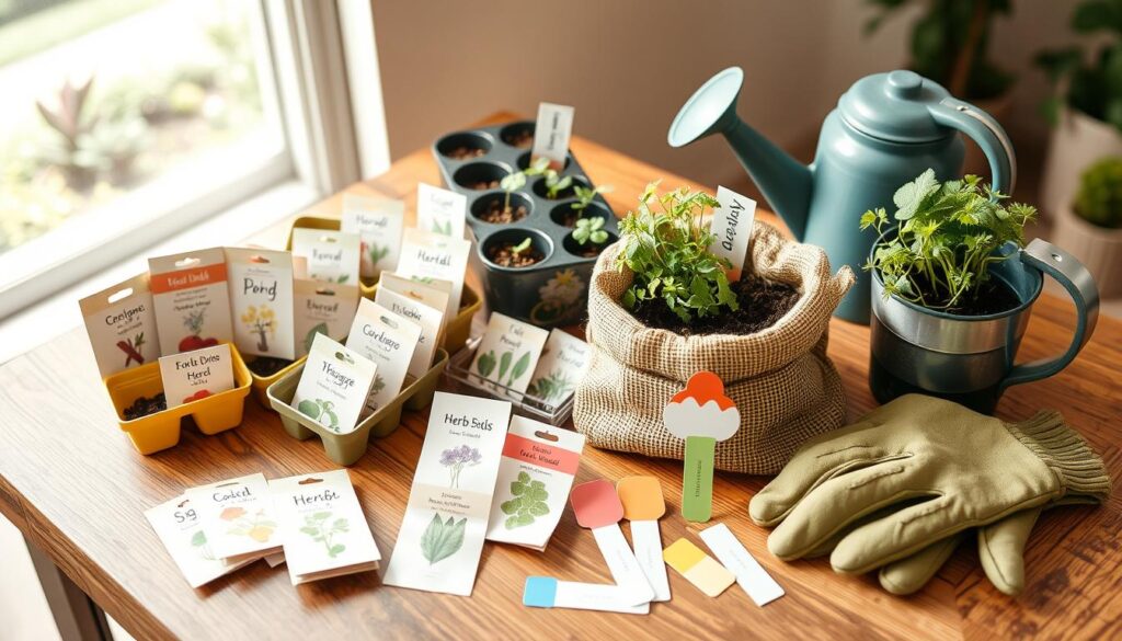 indoor herb garden supplies