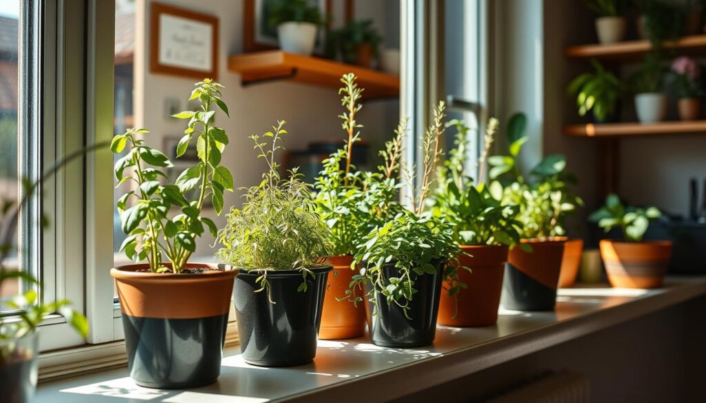 indoor herb gardening