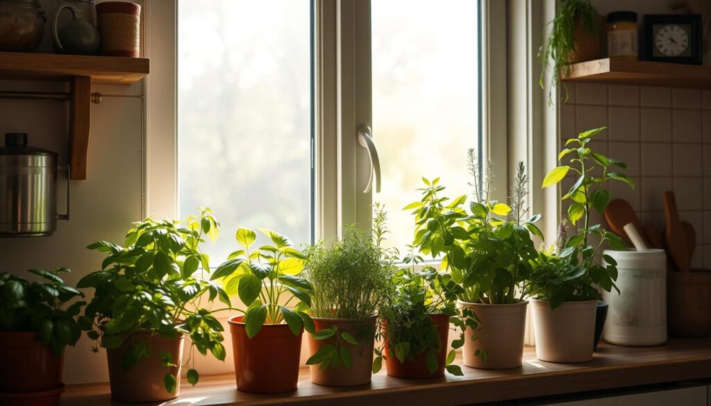 indoor herb gardening