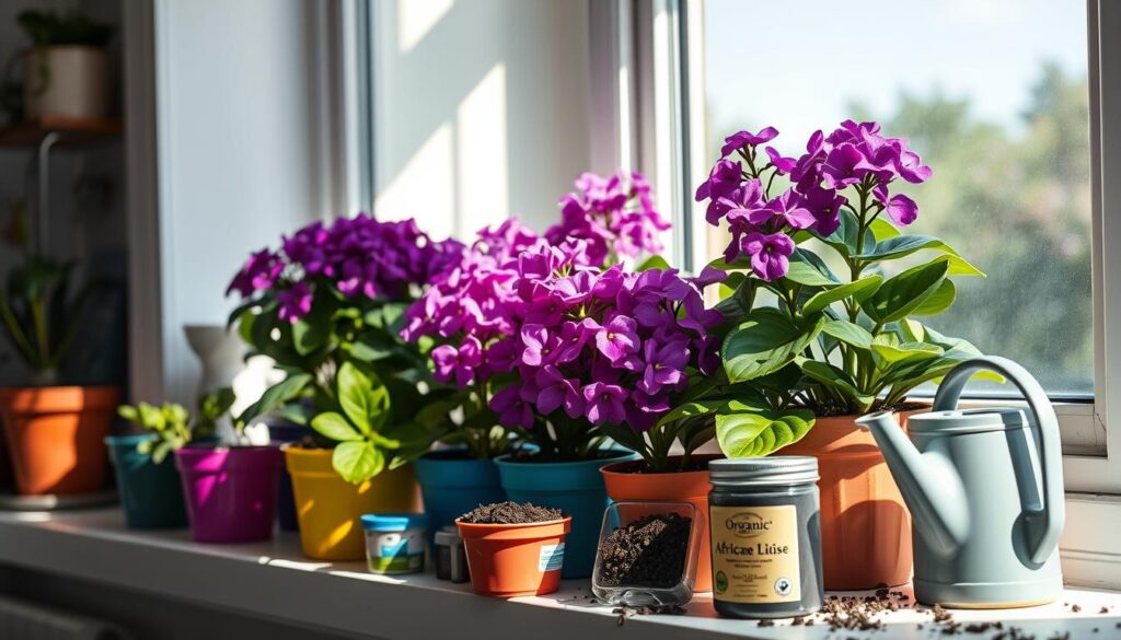 African Violets fertilizing tips