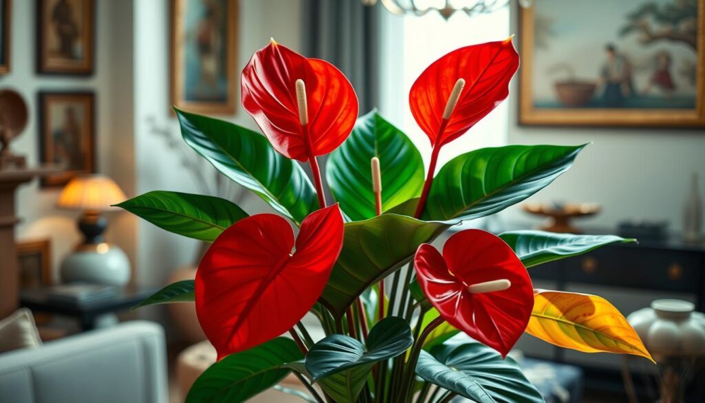 Anthurium plant