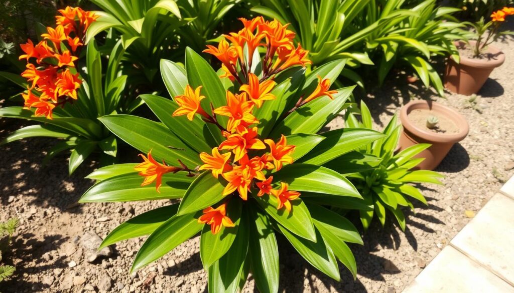 Clivia outdoor plant