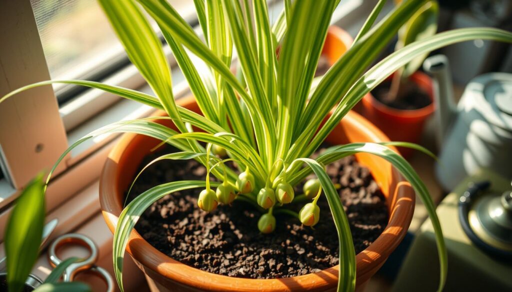 Spider Plant propagation