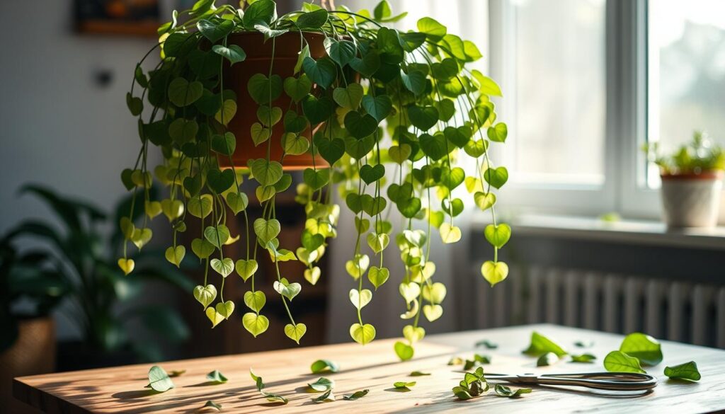 String of Hearts pruning