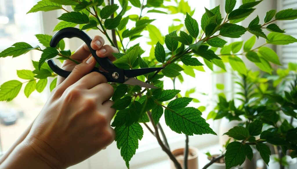 Umbrella Tree pruning tips