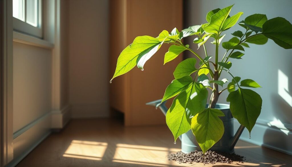 Umbrella Tree watering guide