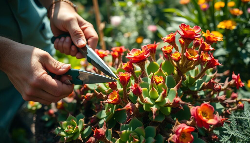 pruning Crown of Thorns