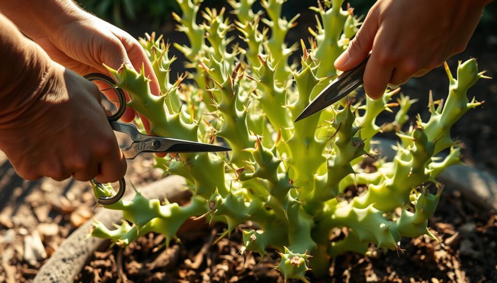 Pruning Dancing Bones Cactus