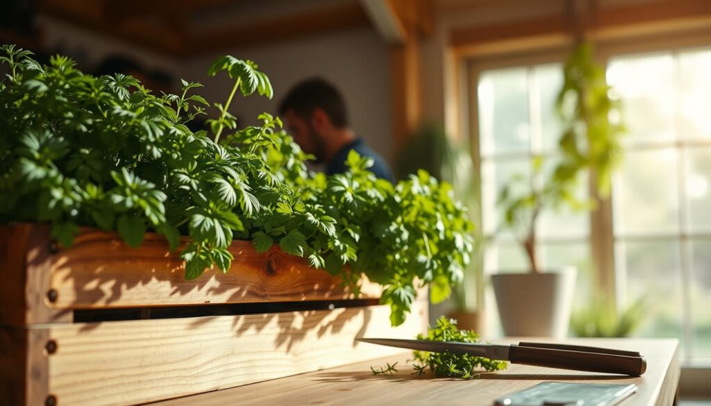 indoor herb gardening